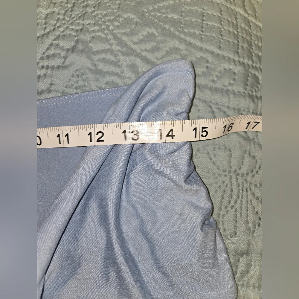 Dexire Women's sz M Blue Wide Leg Pant Set - Picture 11 of 14